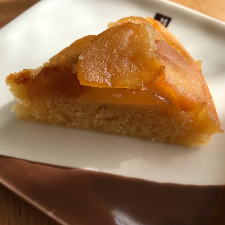 ホットクック⭐タルトタタン風アーモンドケーキ